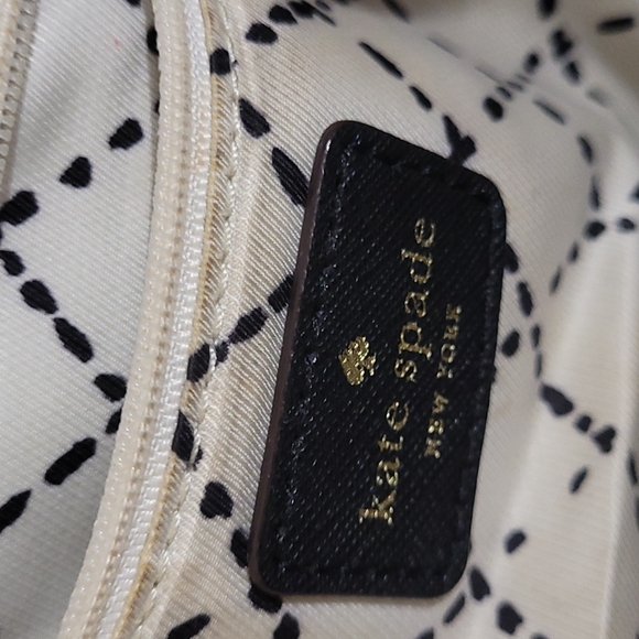 Kate Spade Cassie Newbury Lane Midnight Black Satchel Bag - Picture 5 of 9